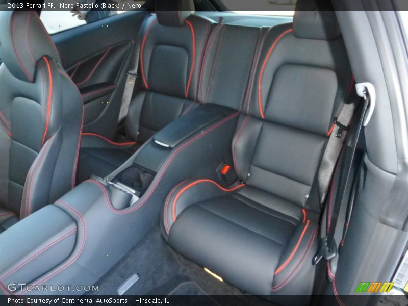 Rear Seat of 2013 FF 