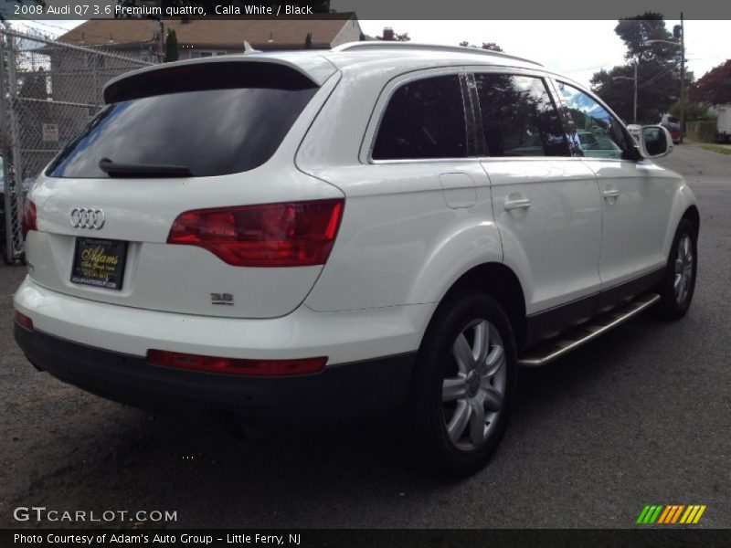 Calla White / Black 2008 Audi Q7 3.6 Premium quattro