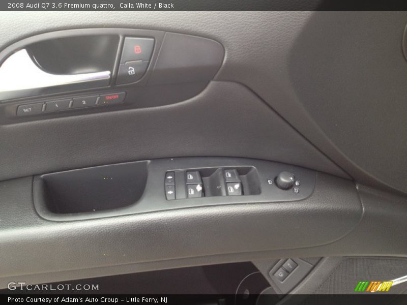 Calla White / Black 2008 Audi Q7 3.6 Premium quattro