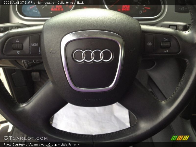 Calla White / Black 2008 Audi Q7 3.6 Premium quattro
