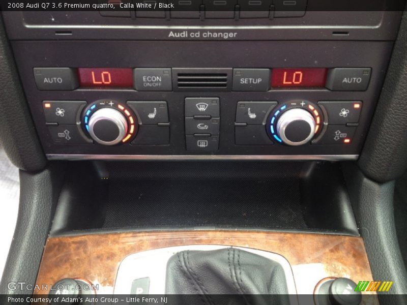 Calla White / Black 2008 Audi Q7 3.6 Premium quattro