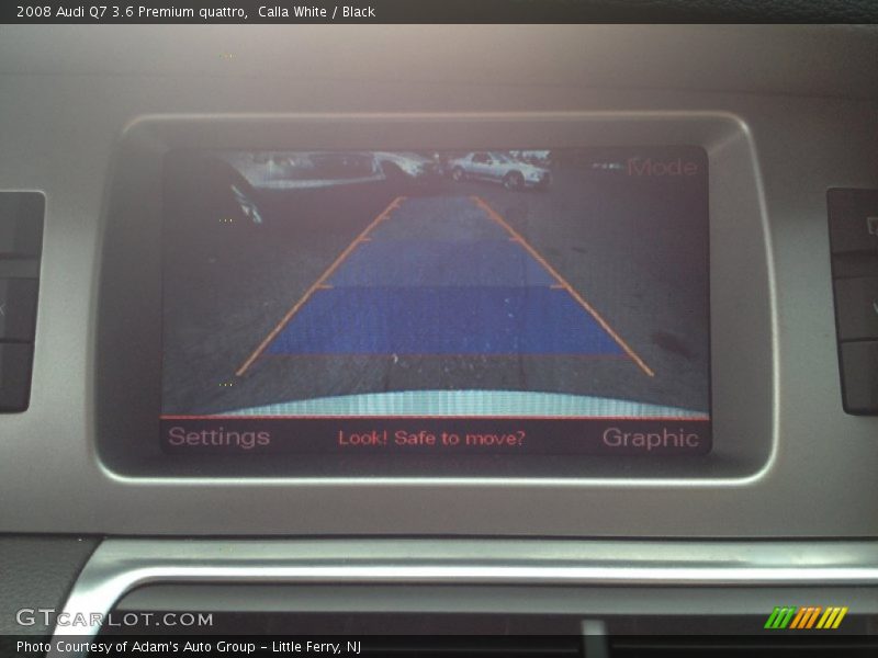 Calla White / Black 2008 Audi Q7 3.6 Premium quattro