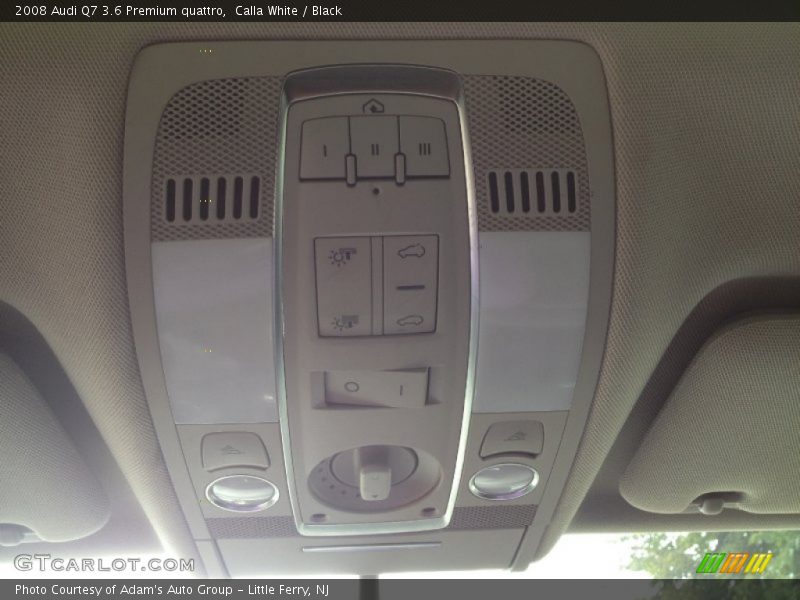 Calla White / Black 2008 Audi Q7 3.6 Premium quattro