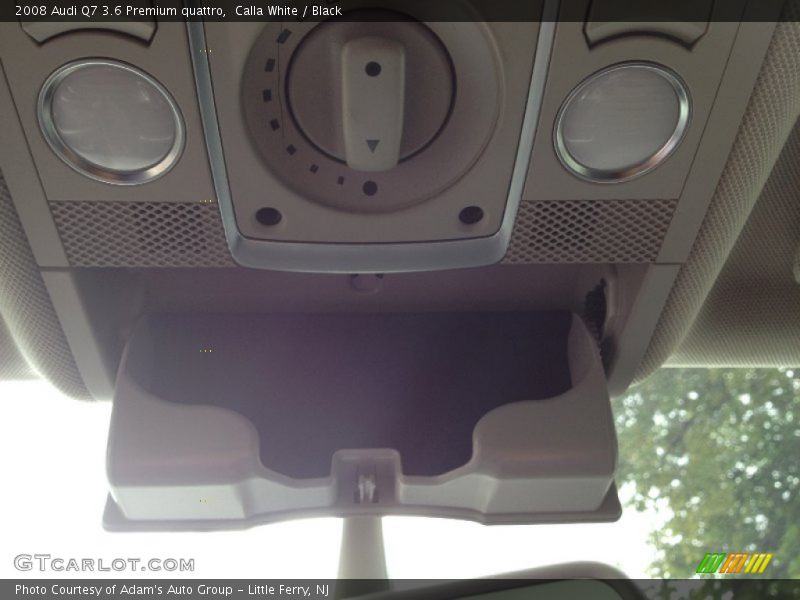 Calla White / Black 2008 Audi Q7 3.6 Premium quattro