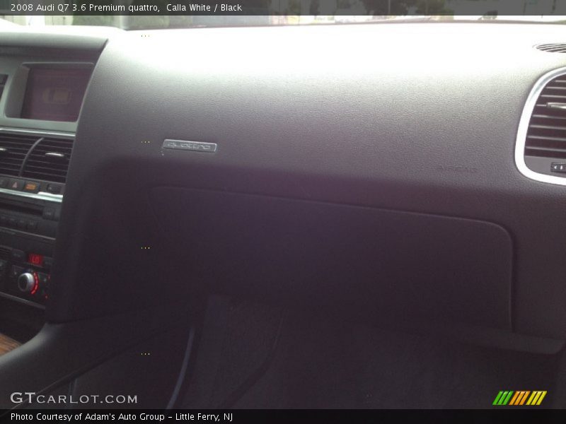 Calla White / Black 2008 Audi Q7 3.6 Premium quattro
