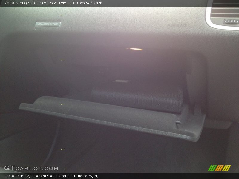 Calla White / Black 2008 Audi Q7 3.6 Premium quattro