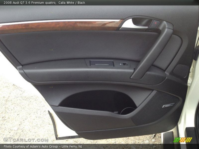 Calla White / Black 2008 Audi Q7 3.6 Premium quattro