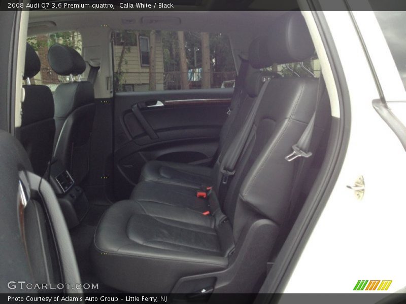 Calla White / Black 2008 Audi Q7 3.6 Premium quattro