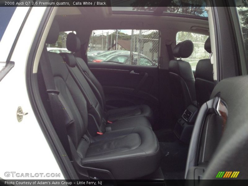 Calla White / Black 2008 Audi Q7 3.6 Premium quattro