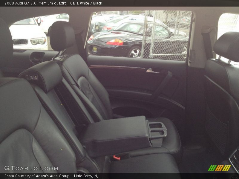 Calla White / Black 2008 Audi Q7 3.6 Premium quattro