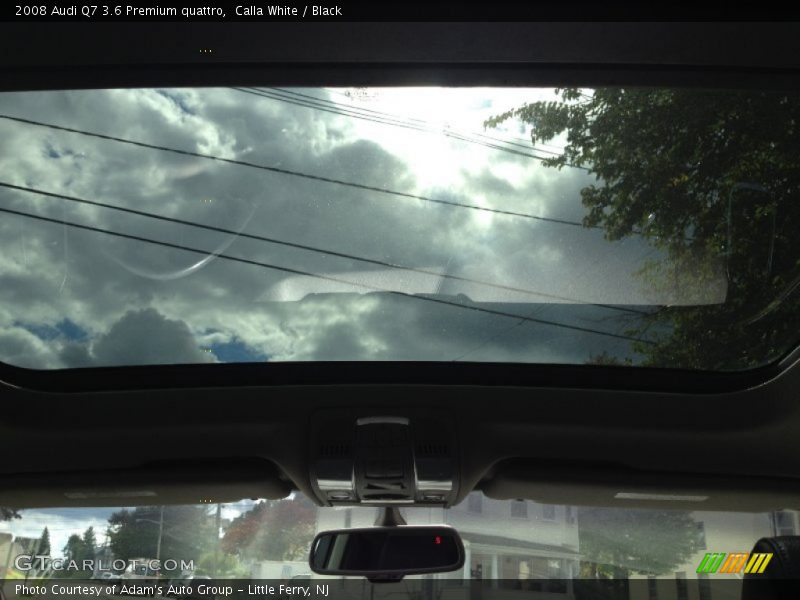 Calla White / Black 2008 Audi Q7 3.6 Premium quattro