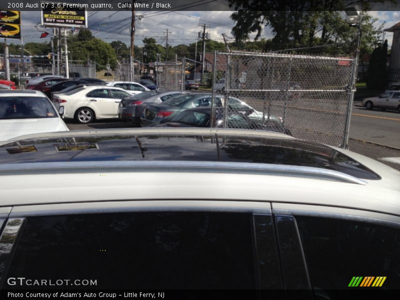 Calla White / Black 2008 Audi Q7 3.6 Premium quattro