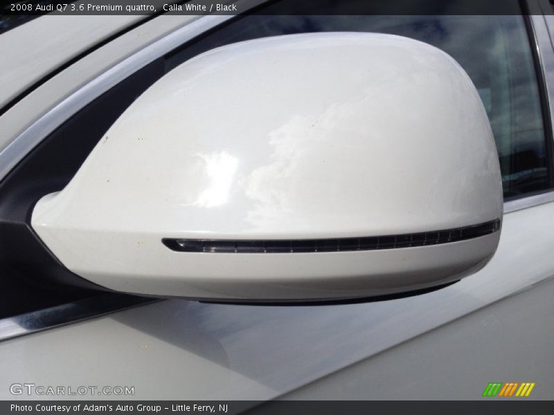Calla White / Black 2008 Audi Q7 3.6 Premium quattro