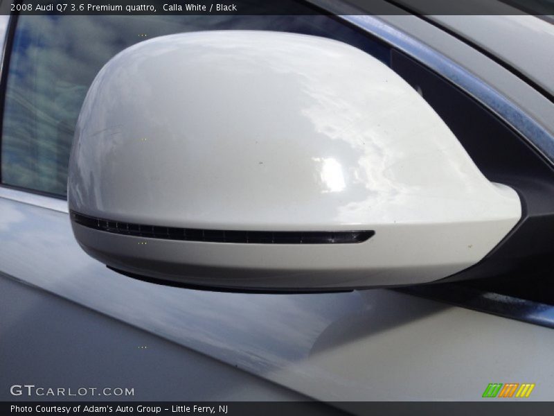 Calla White / Black 2008 Audi Q7 3.6 Premium quattro