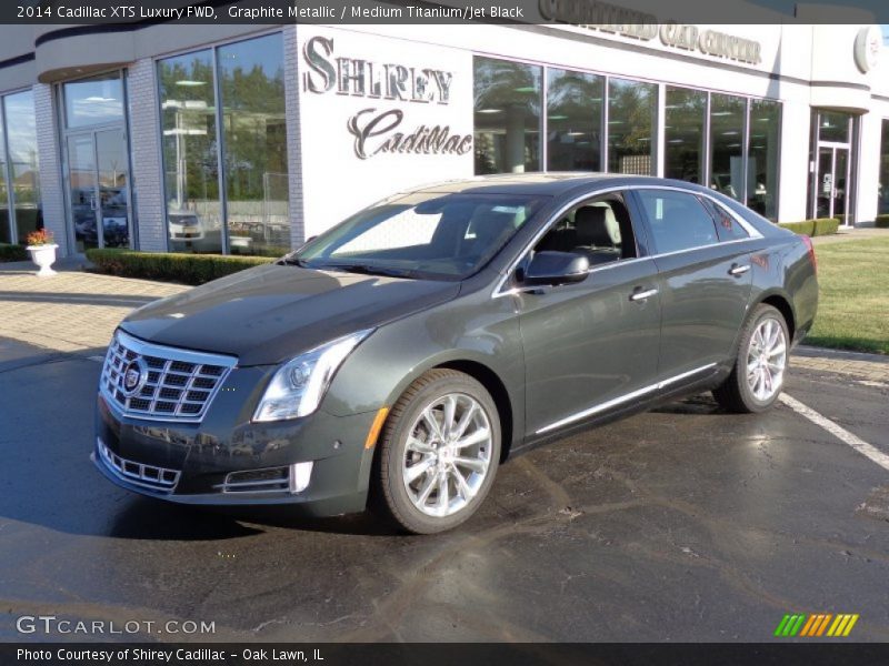 Graphite Metallic / Medium Titanium/Jet Black 2014 Cadillac XTS Luxury FWD