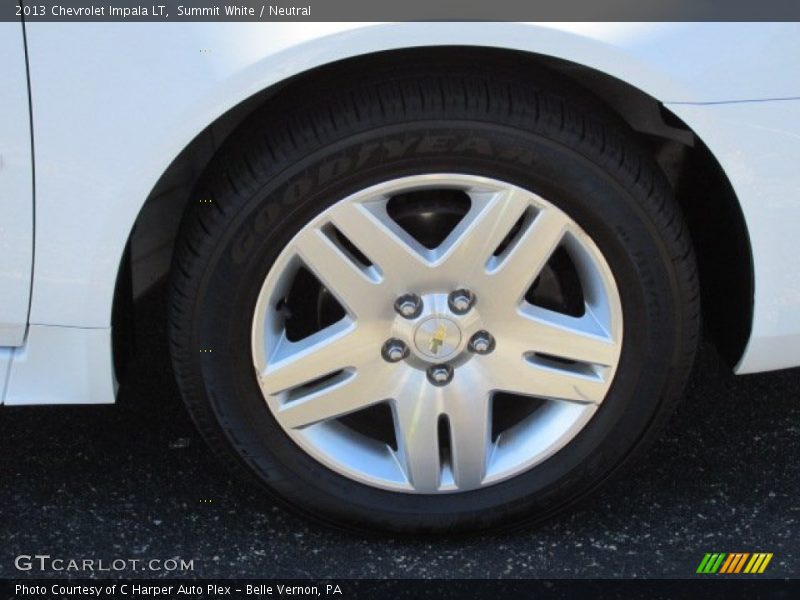 Summit White / Neutral 2013 Chevrolet Impala LT