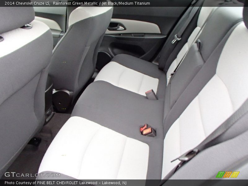Rainforest Green Metallic / Jet Black/Medium Titanium 2014 Chevrolet Cruze LS