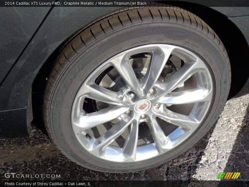 Graphite Metallic / Medium Titanium/Jet Black 2014 Cadillac XTS Luxury FWD