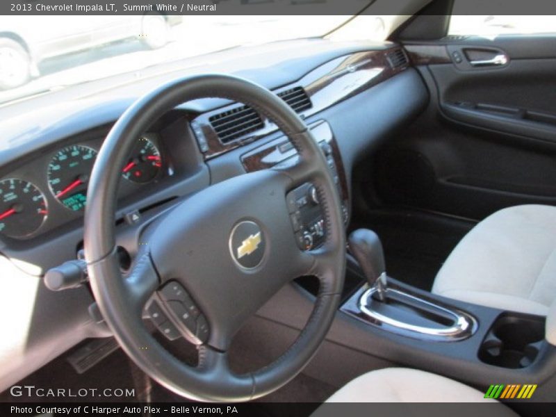 Summit White / Neutral 2013 Chevrolet Impala LT