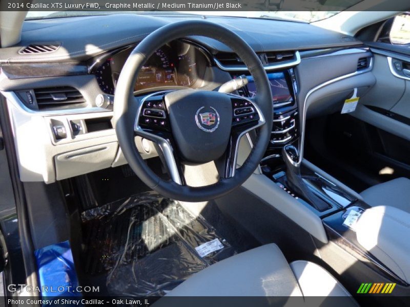 Graphite Metallic / Medium Titanium/Jet Black 2014 Cadillac XTS Luxury FWD