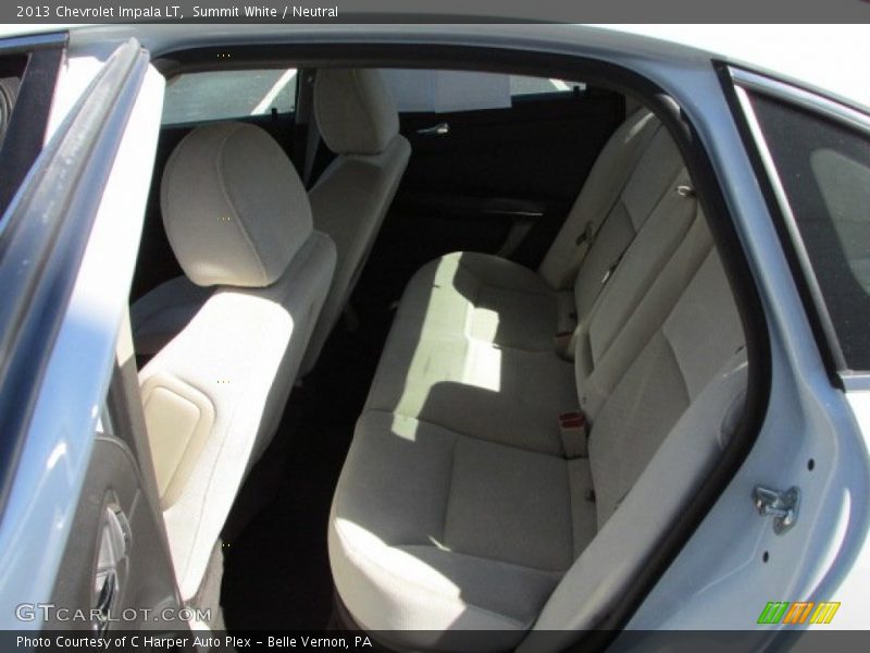 Summit White / Neutral 2013 Chevrolet Impala LT