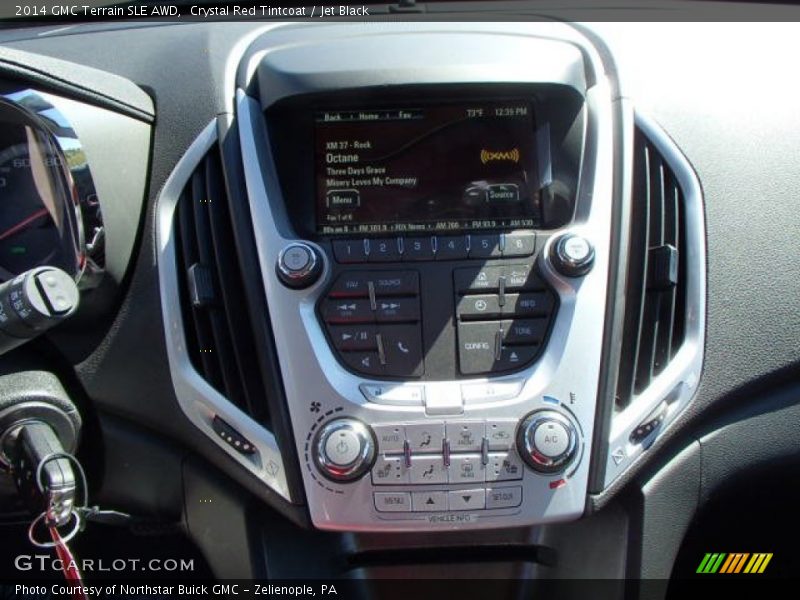 Crystal Red Tintcoat / Jet Black 2014 GMC Terrain SLE AWD