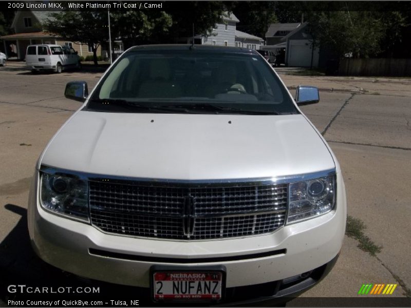 White Platinum Tri Coat / Camel 2009 Lincoln MKX