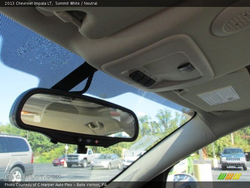 Summit White / Neutral 2013 Chevrolet Impala LT