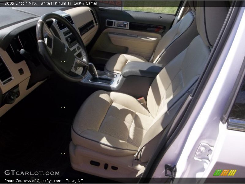 White Platinum Tri Coat / Camel 2009 Lincoln MKX
