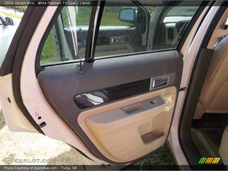 White Platinum Tri Coat / Camel 2009 Lincoln MKX