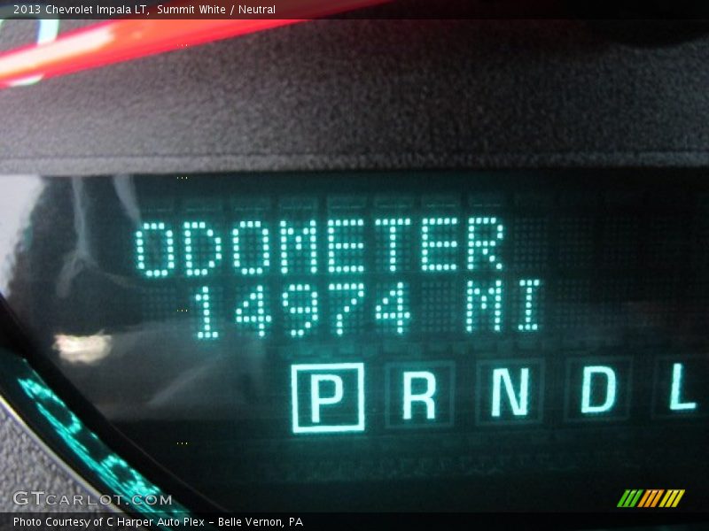 Summit White / Neutral 2013 Chevrolet Impala LT