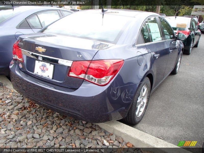 Blue Ray Metallic / Jet Black 2014 Chevrolet Cruze LT