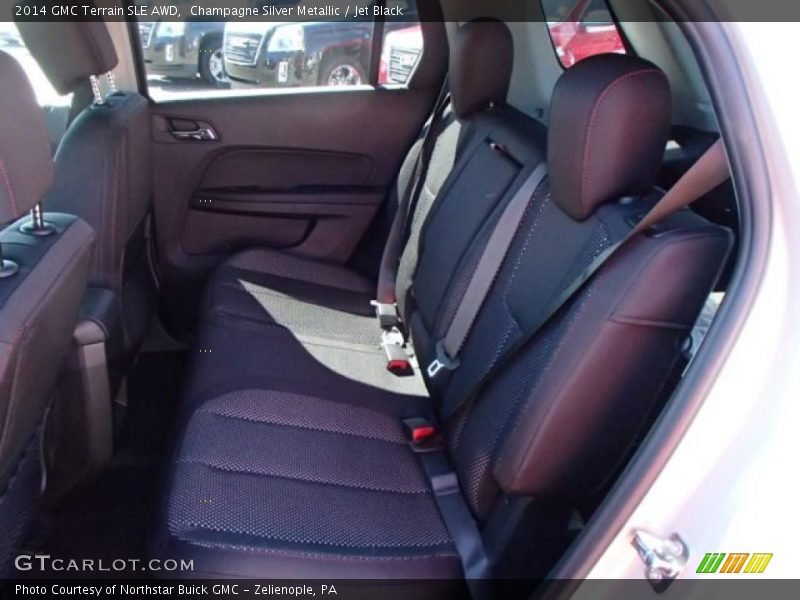 Champagne Silver Metallic / Jet Black 2014 GMC Terrain SLE AWD