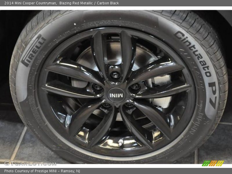 Blazing Red Metallic / Carbon Black 2014 Mini Cooper Countryman