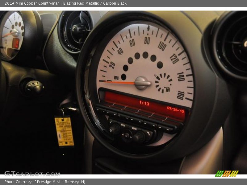 Blazing Red Metallic / Carbon Black 2014 Mini Cooper Countryman