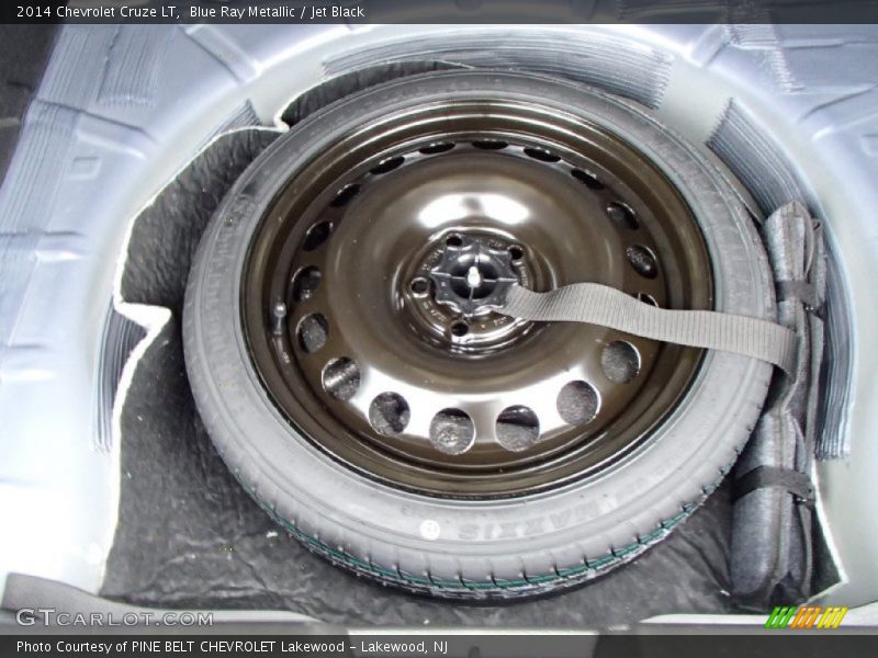 Blue Ray Metallic / Jet Black 2014 Chevrolet Cruze LT