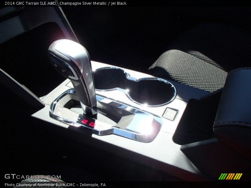 Champagne Silver Metallic / Jet Black 2014 GMC Terrain SLE AWD