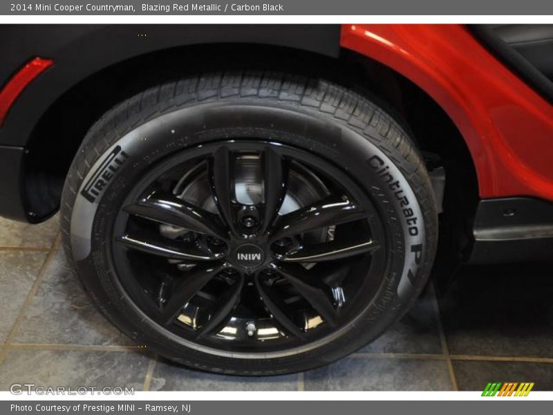Blazing Red Metallic / Carbon Black 2014 Mini Cooper Countryman