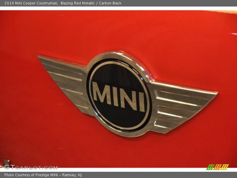 Blazing Red Metallic / Carbon Black 2014 Mini Cooper Countryman