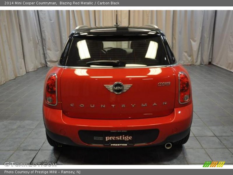 Blazing Red Metallic / Carbon Black 2014 Mini Cooper Countryman