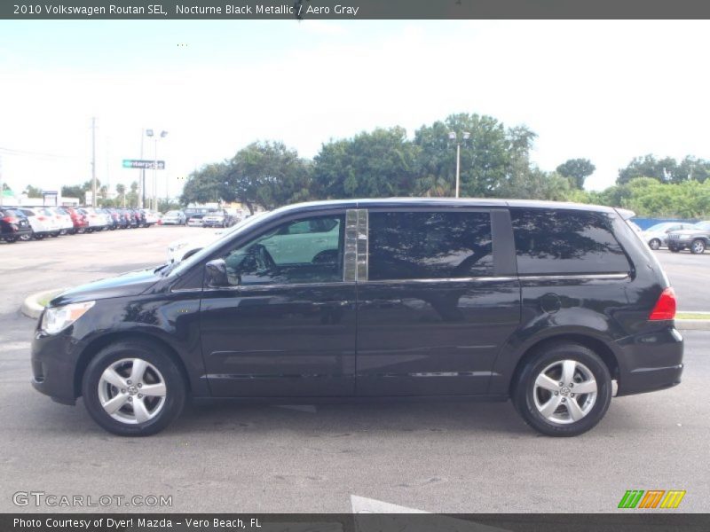 Nocturne Black Metallic / Aero Gray 2010 Volkswagen Routan SEL