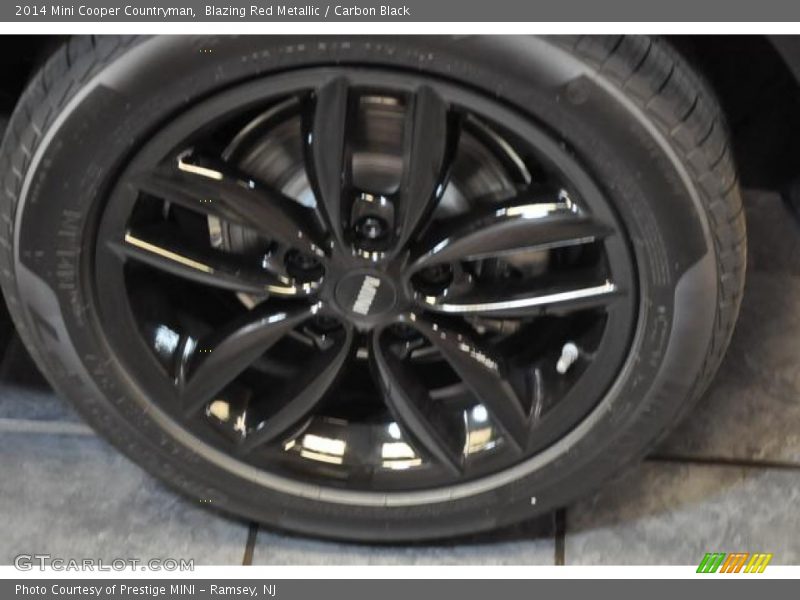 Blazing Red Metallic / Carbon Black 2014 Mini Cooper Countryman