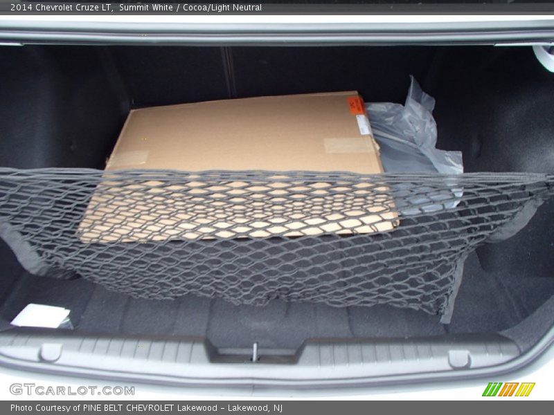 Summit White / Cocoa/Light Neutral 2014 Chevrolet Cruze LT