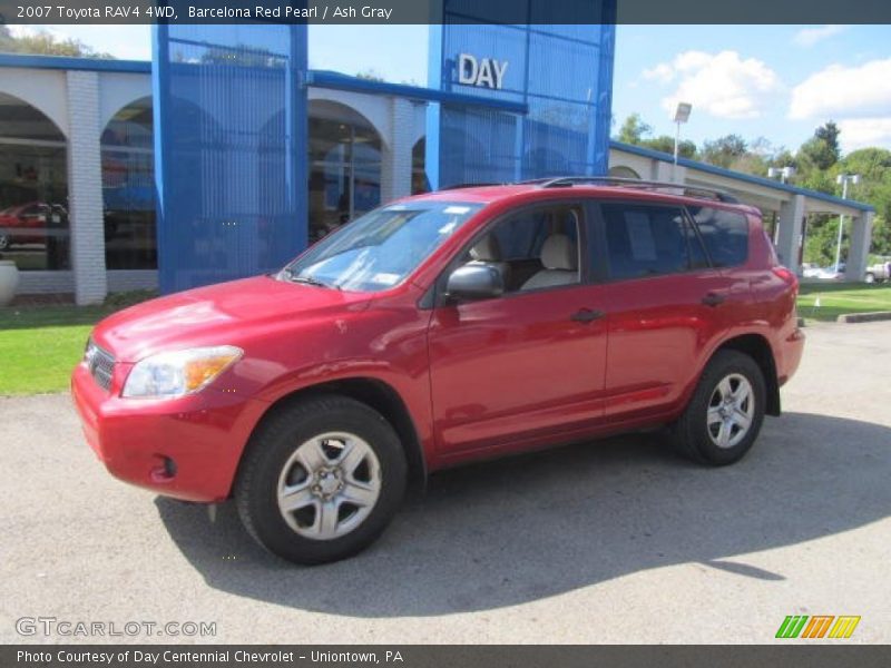 Barcelona Red Pearl / Ash Gray 2007 Toyota RAV4 4WD