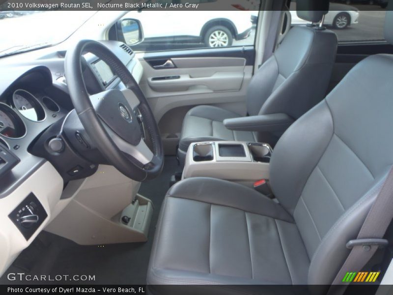 Nocturne Black Metallic / Aero Gray 2010 Volkswagen Routan SEL