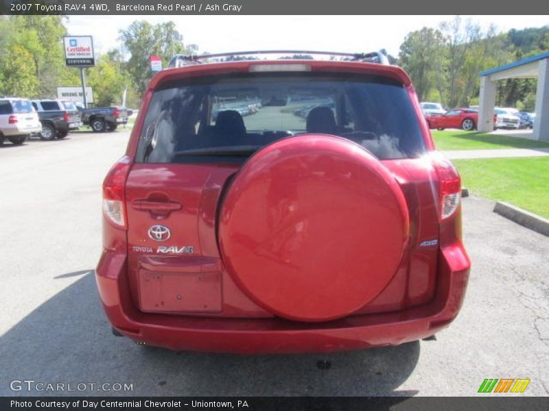 Barcelona Red Pearl / Ash Gray 2007 Toyota RAV4 4WD