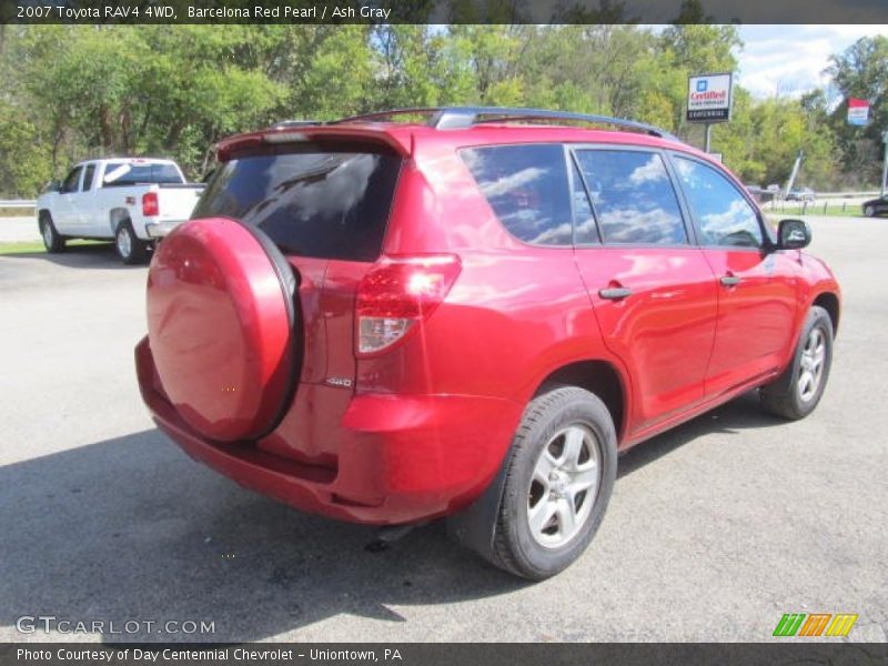Barcelona Red Pearl / Ash Gray 2007 Toyota RAV4 4WD