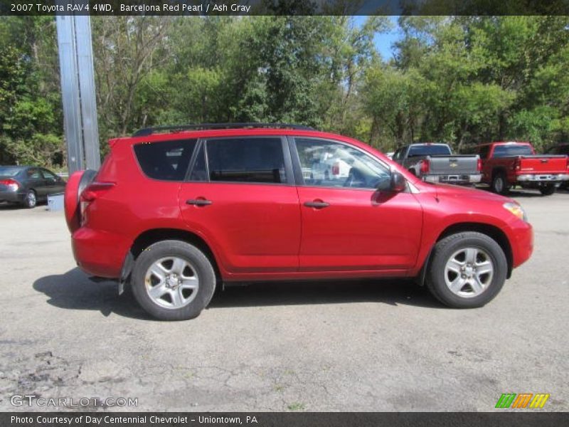 Barcelona Red Pearl / Ash Gray 2007 Toyota RAV4 4WD