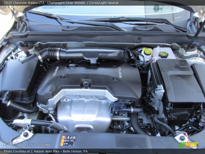 Champagne Silver Metallic / Cocoa/Light Neutral 2013 Chevrolet Malibu LTZ