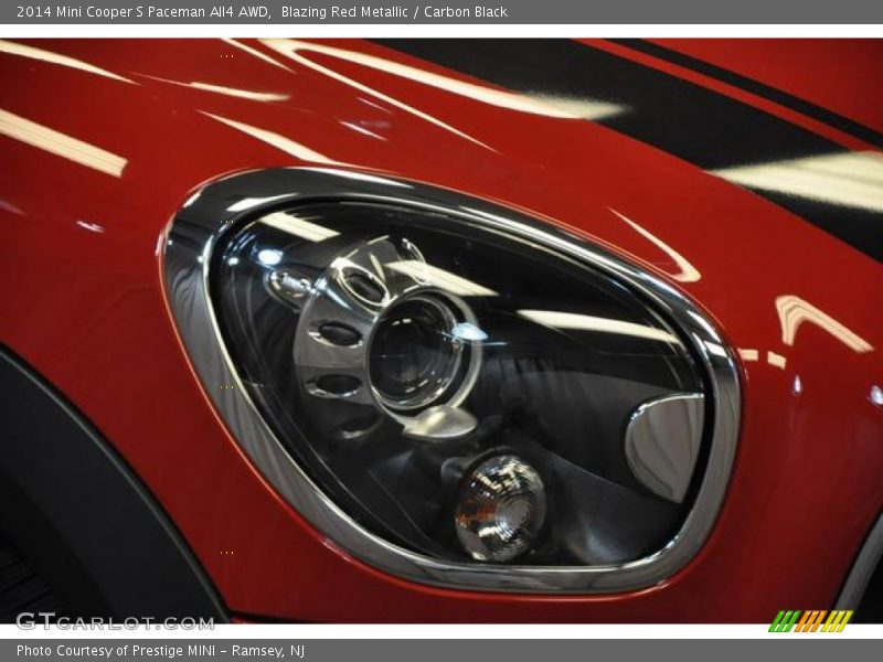 Blazing Red Metallic / Carbon Black 2014 Mini Cooper S Paceman All4 AWD